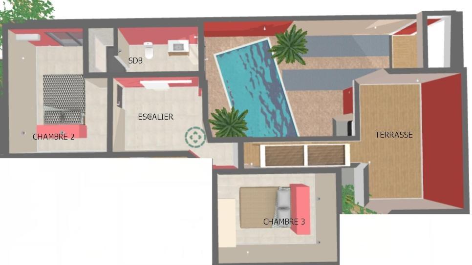 Villa centre Grand Baie Esterno foto